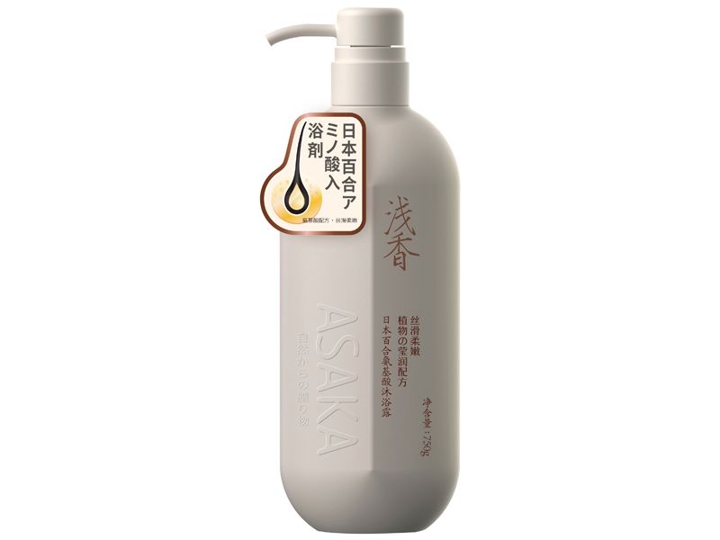 750g淺香日本百合氨基酸沐浴露